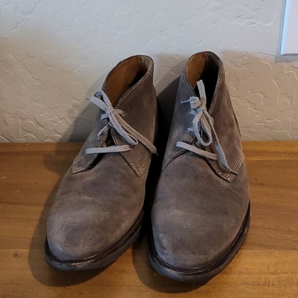 Johnston & Murphy Suede Lace Up Boots 11M main image 4